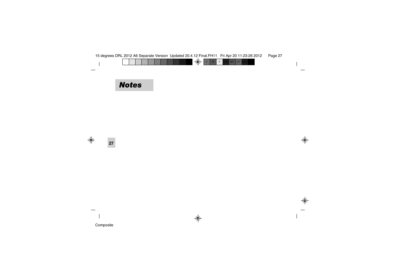 Hella 15° DRL User Manual | Page 27 / 28