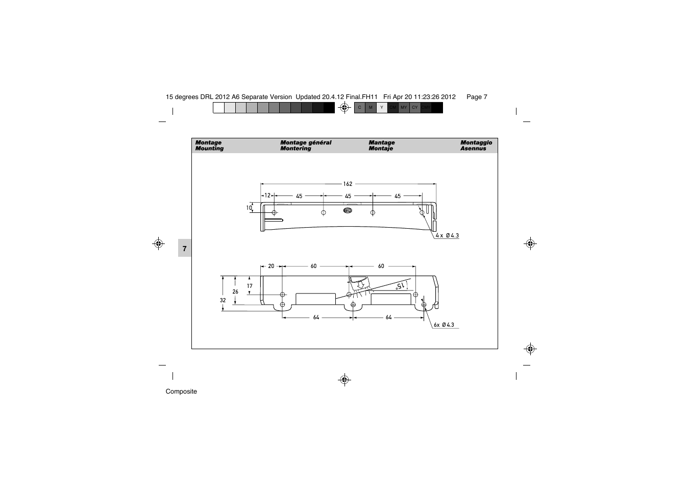 Hella 15° DRL User Manual | Page 7 / 28