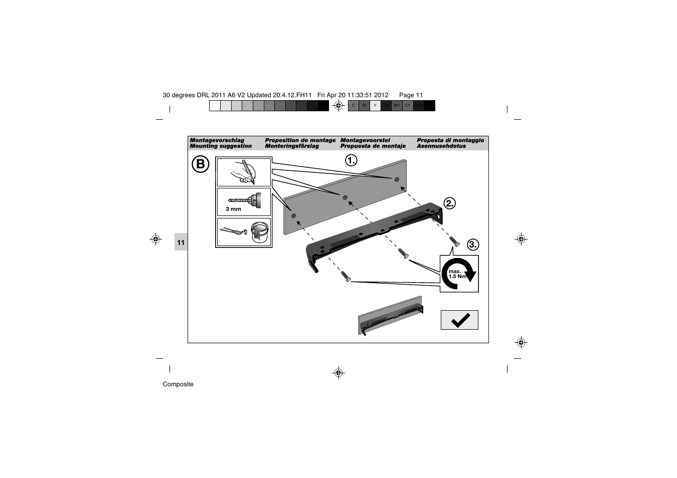 Hella 30° DRL User Manual | Page 11 / 28