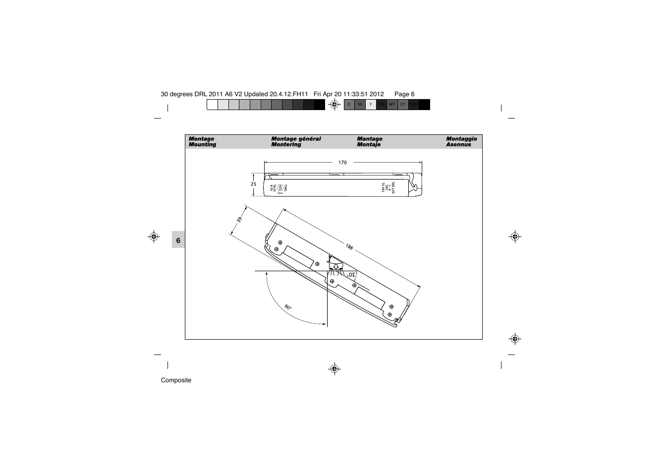 Hella 30° DRL User Manual | Page 6 / 28