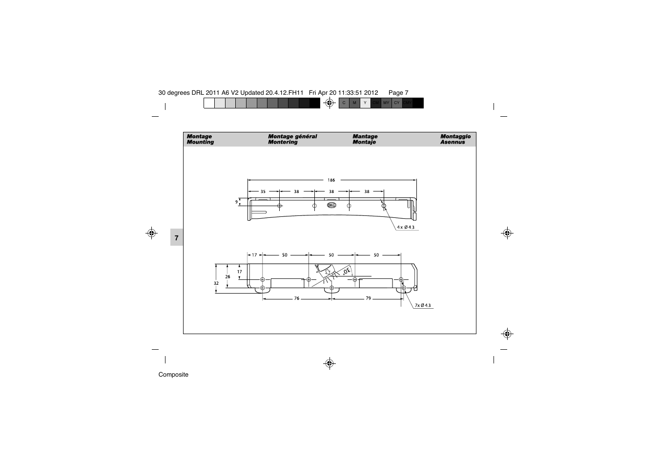 Hella 30° DRL User Manual | Page 7 / 28