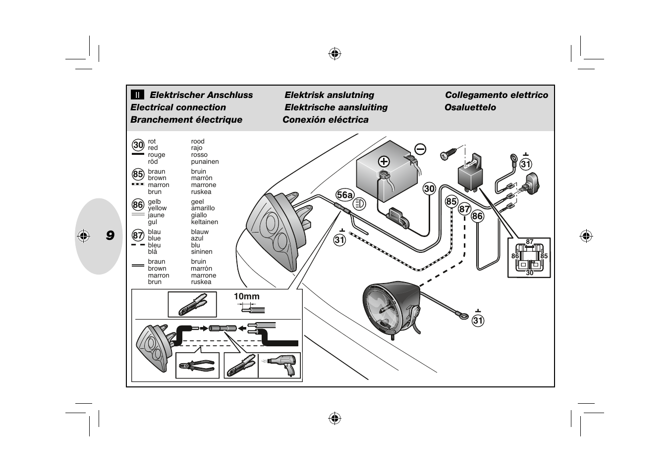 Hella Rallye 4000Xi Xenon User Manual | Page 9 / 28