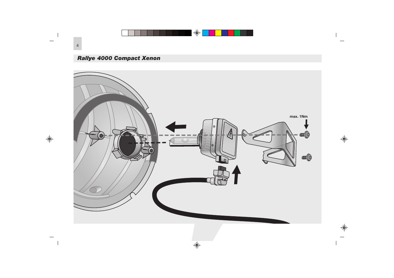 Rallye 4000 compact xenon | Hella Rallye 4000 Compact Xenon User Manual | Page 4 / 24