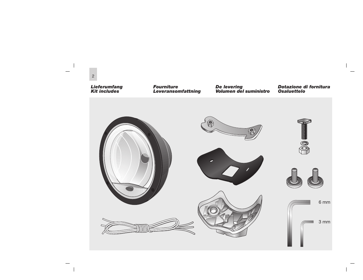 Hella Rallye 4000 Compact Fog User Manual | Page 2 / 26