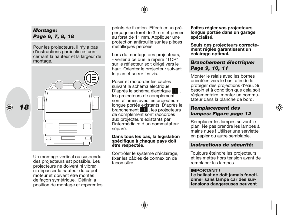 Hella Rallye 4000X Halogen User Manual | Page 18 / 30