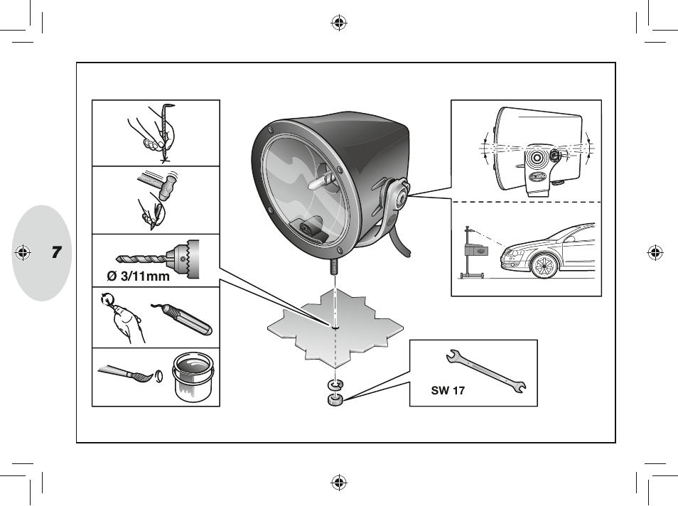 Hella Rallye 4000X Halogen User Manual | Page 7 / 30