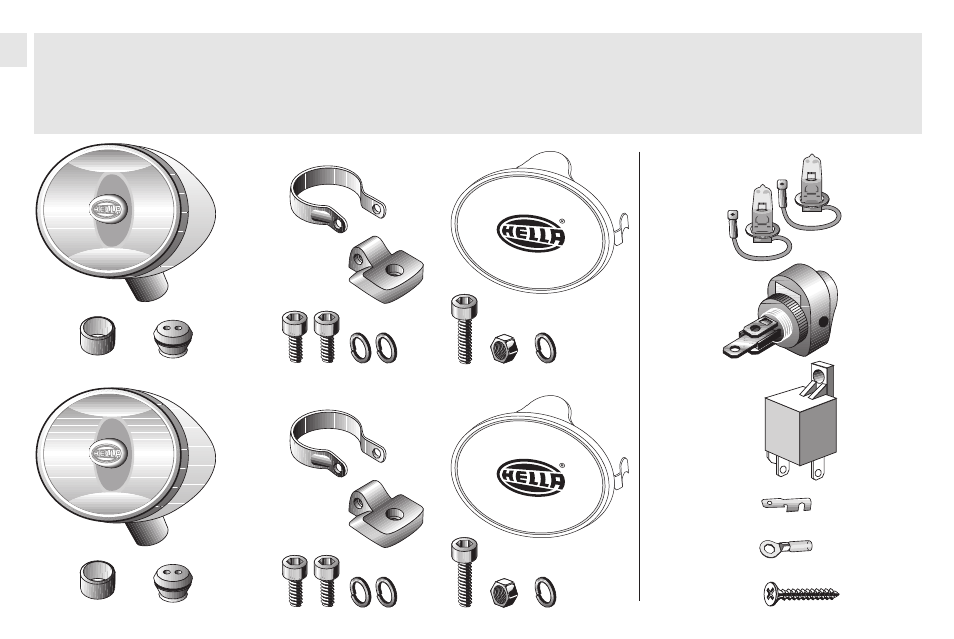 Hella FF 100 Fog User Manual | Page 2 / 24