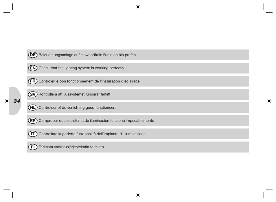 Hella 90mm Bi-LED High/Low Beam Module User Manual | Page 34 / 36