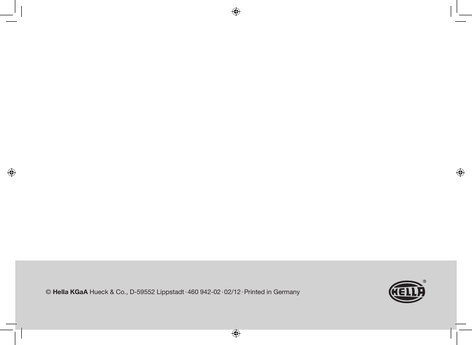 Hella 90mm Bi-LED High/Low Beam Module User Manual | Page 36 / 36
