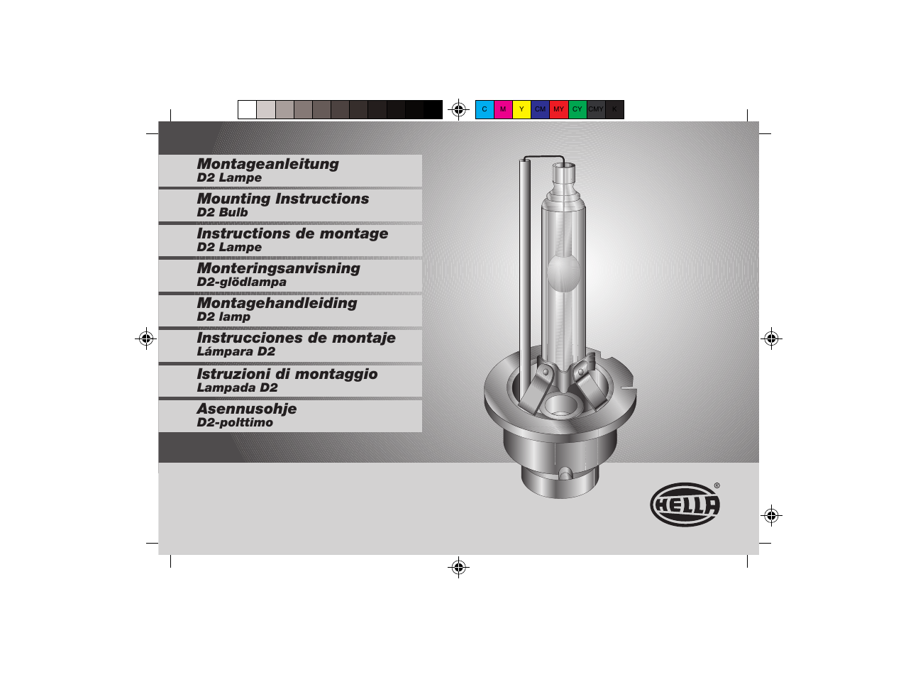 Hella HID/Xenon Capsules User Manual | 11 pages