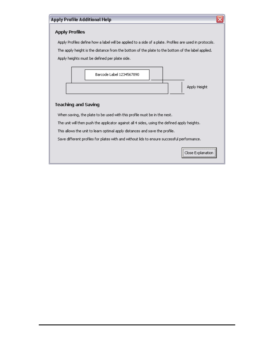 Hudson Robotics Bar Code Print and Apply User Manual | Page 27 / 33