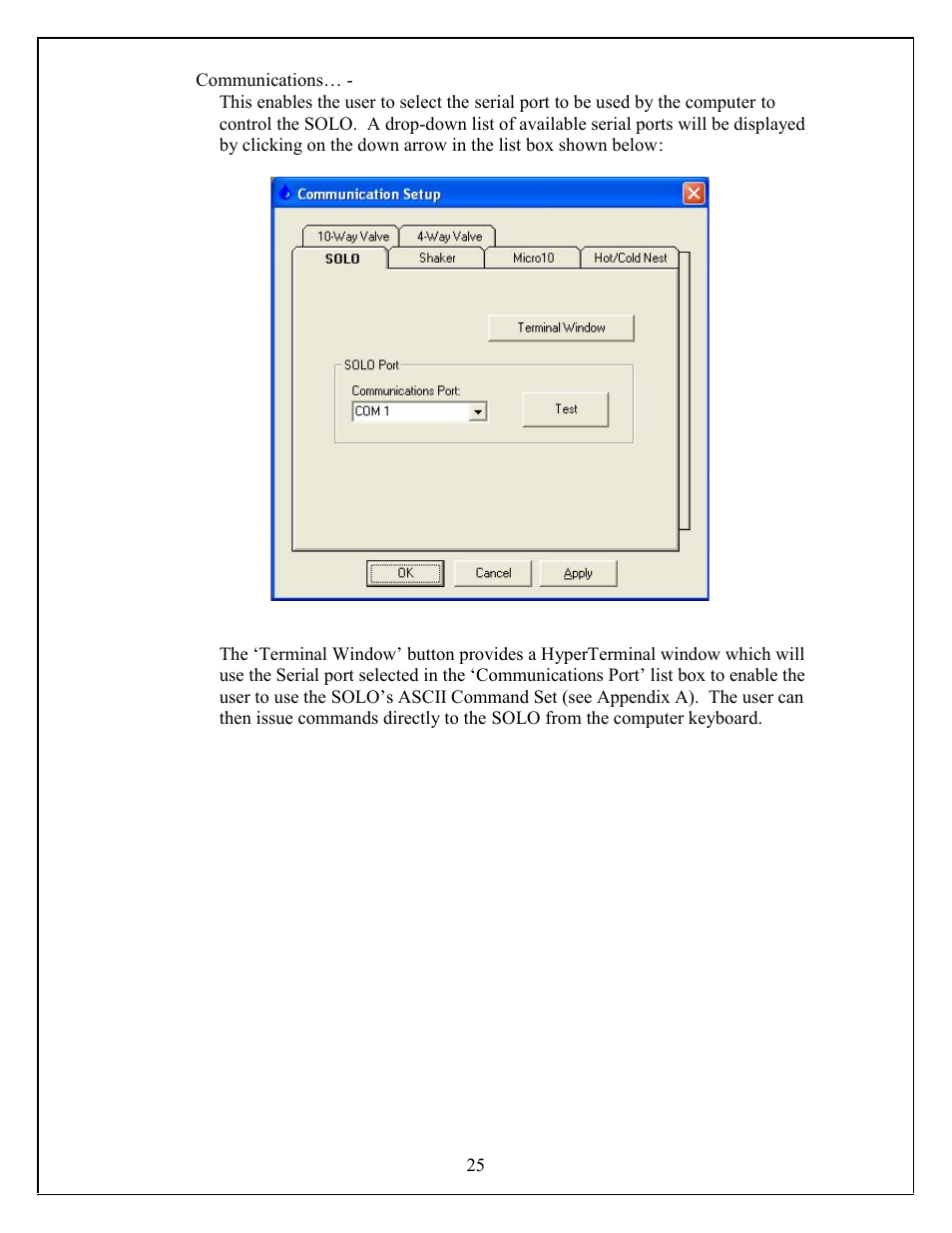Hudson Robotics SOLO User Manual | Page 25 / 54