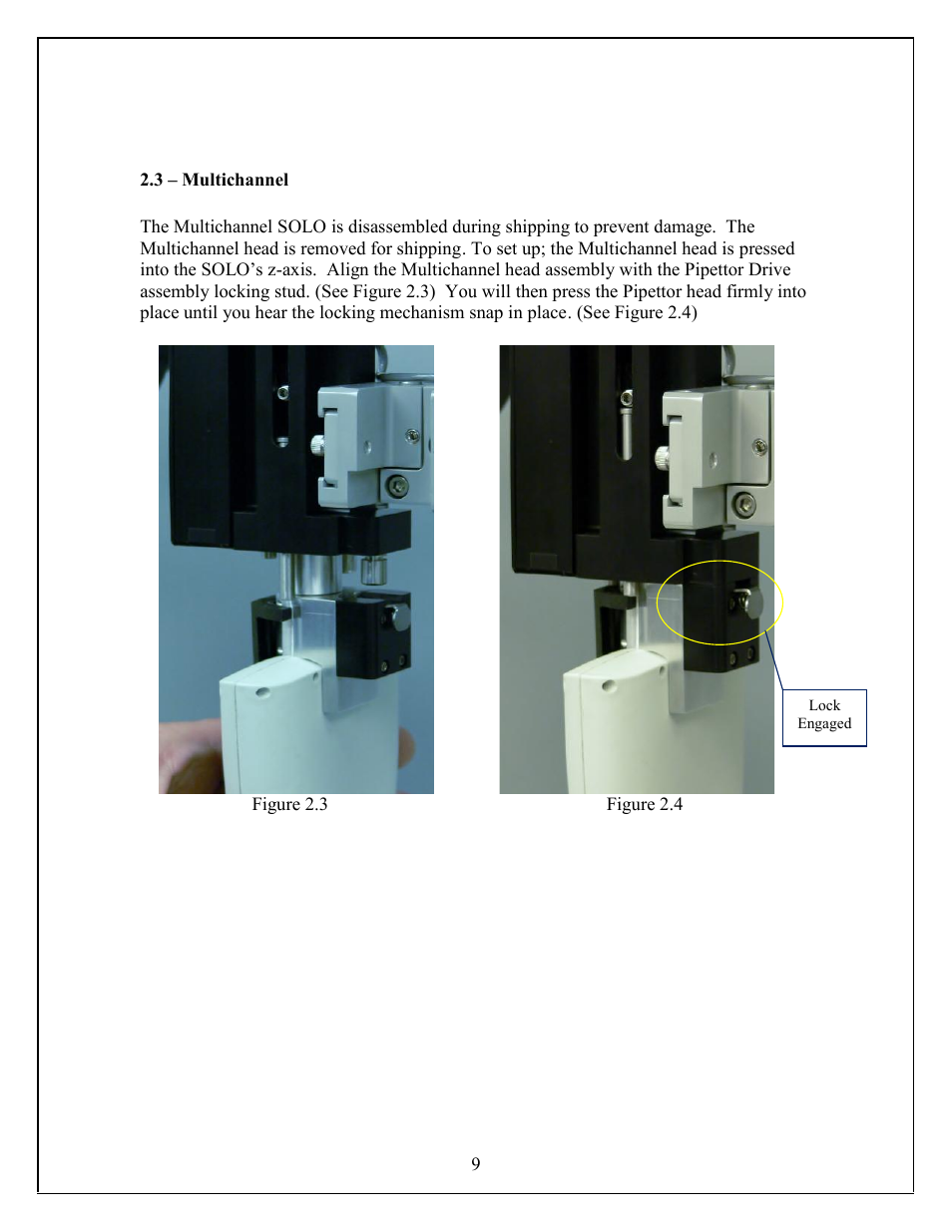 Hudson Robotics SOLO User Manual | Page 9 / 54