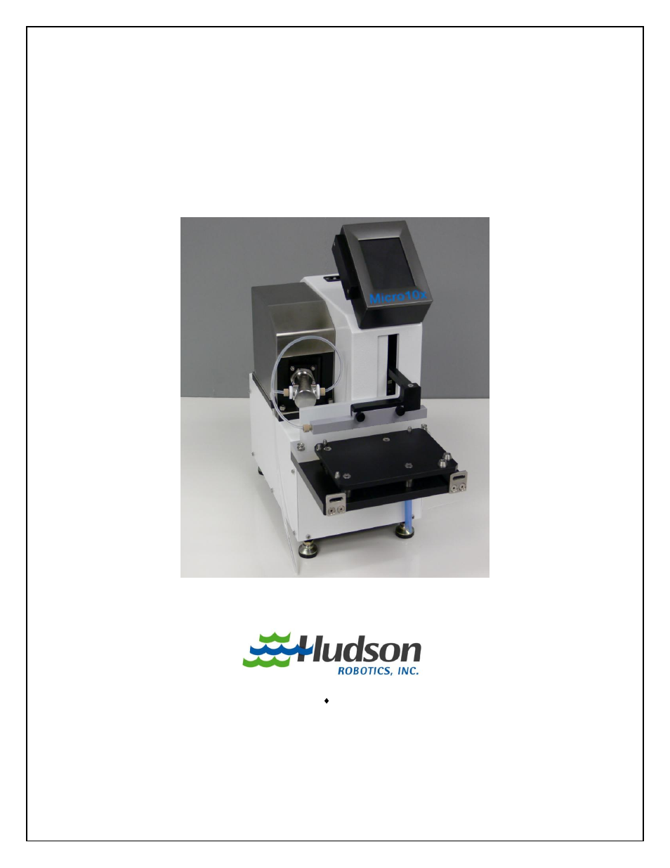 Hudson Robotics Micro10x User Manual | 30 pages