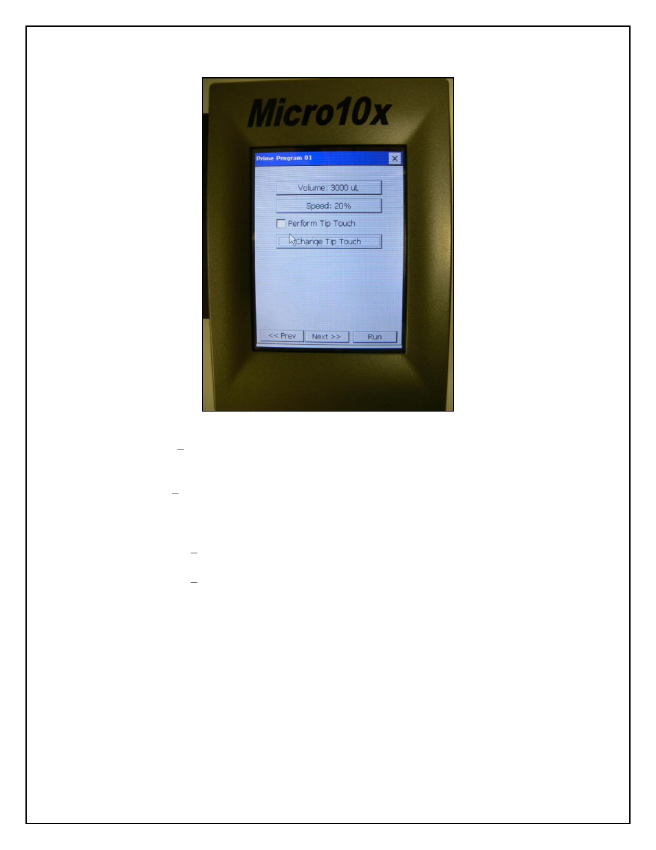 5 - empty dispenser | Hudson Robotics Micro10x User Manual | Page 13 / 30
