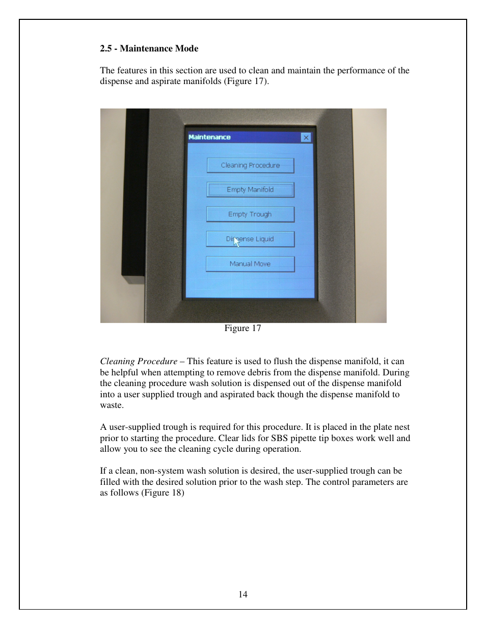 Hudson Robotics RapidWash User Manual | Page 14 / 27