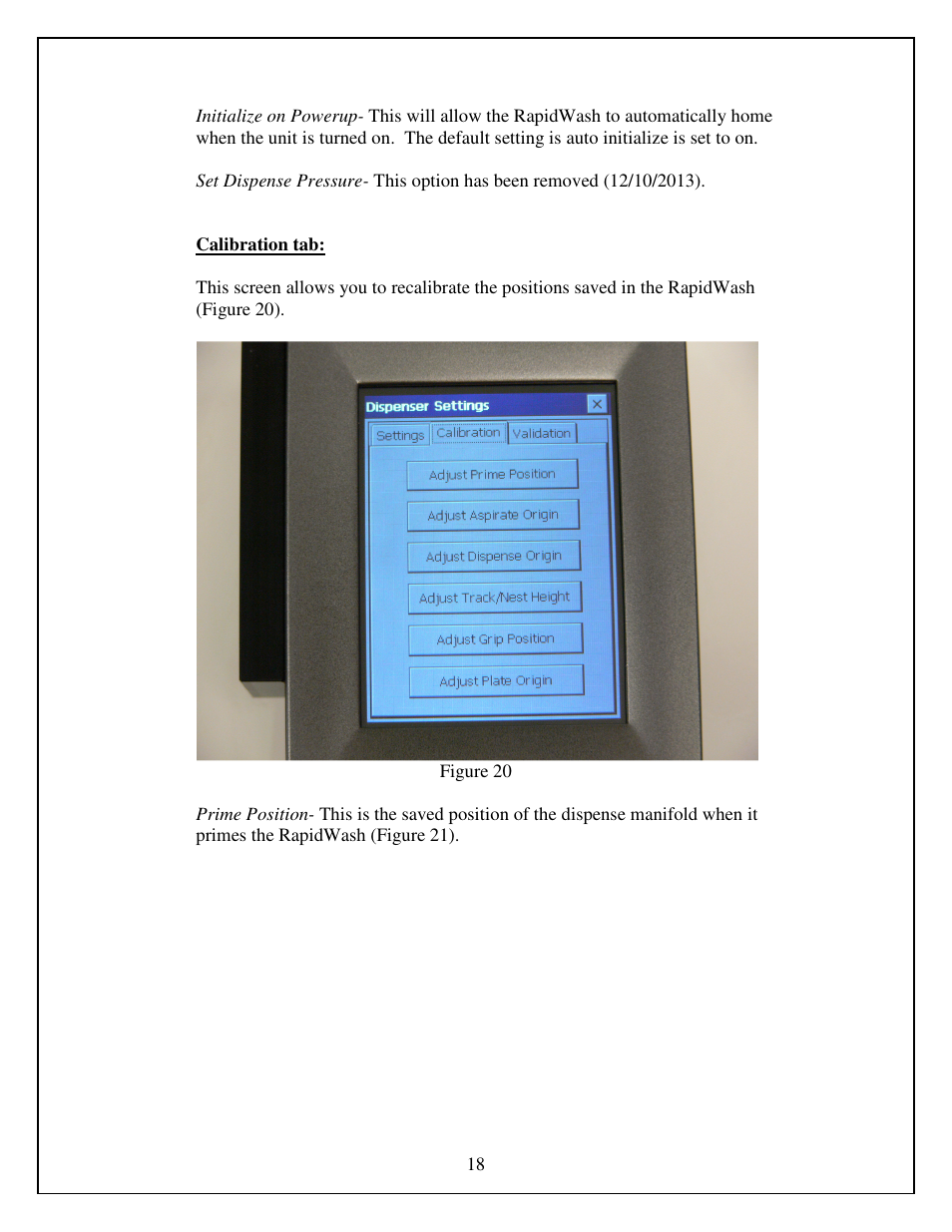 Hudson Robotics RapidWash User Manual | Page 18 / 27