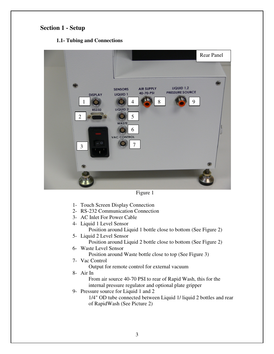 Hudson Robotics RapidWash User Manual | Page 3 / 27