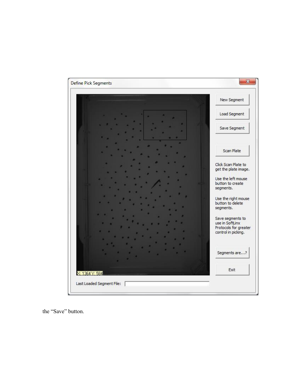 4 - picking segments | Hudson Robotics RapidPick User Manual | Page 15 / 17