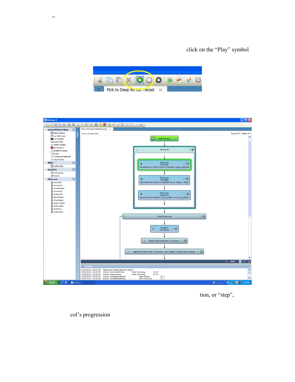 3 – protocol execution | Hudson Robotics RapidPick User Manual | Page 7 / 17