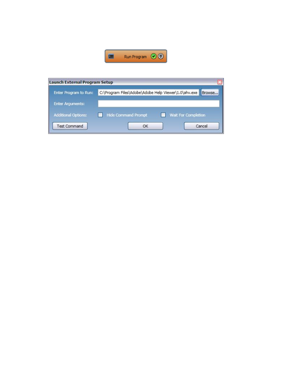Run program | Hudson Robotics SoftLinx 5.0 User Manual | Page 24 / 50