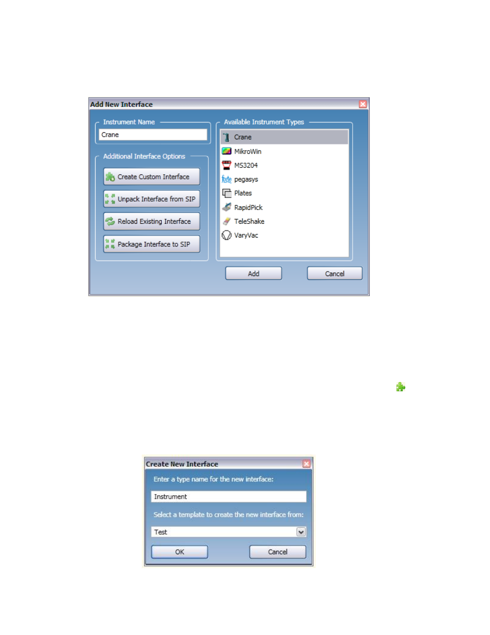 Adding interfaces | Hudson Robotics SoftLinx 5.0 User Manual | Page 7 / 50