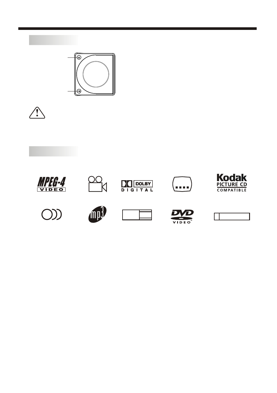 Caution | BUSH IDLED2402DVD User Manual | Page 20 / 29