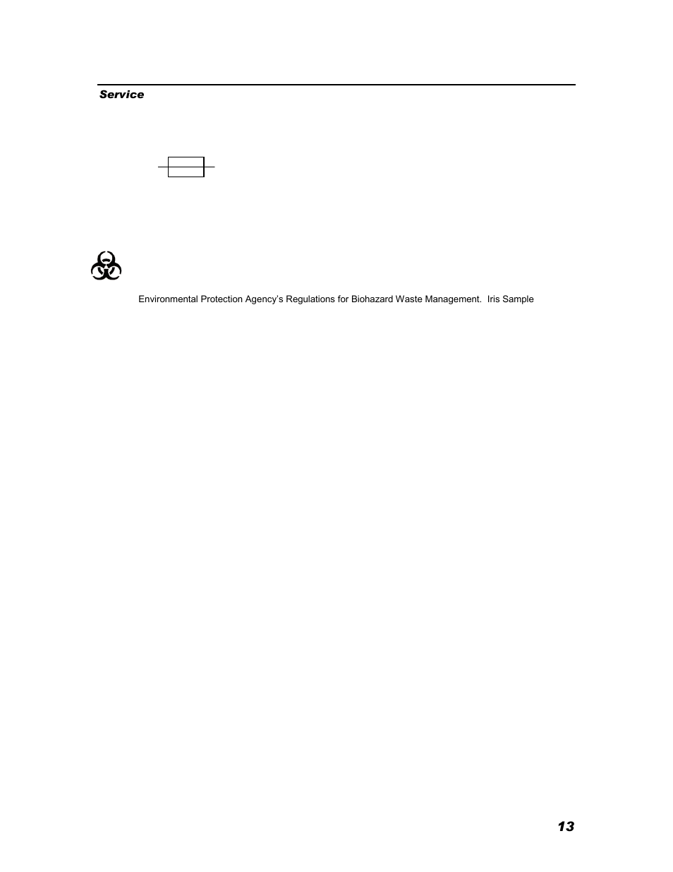 Service | Iris Sample Processing StatSpin® CytoFuge 12 Versatile Cytocentrifuge System User Manual | Page 18 / 21
