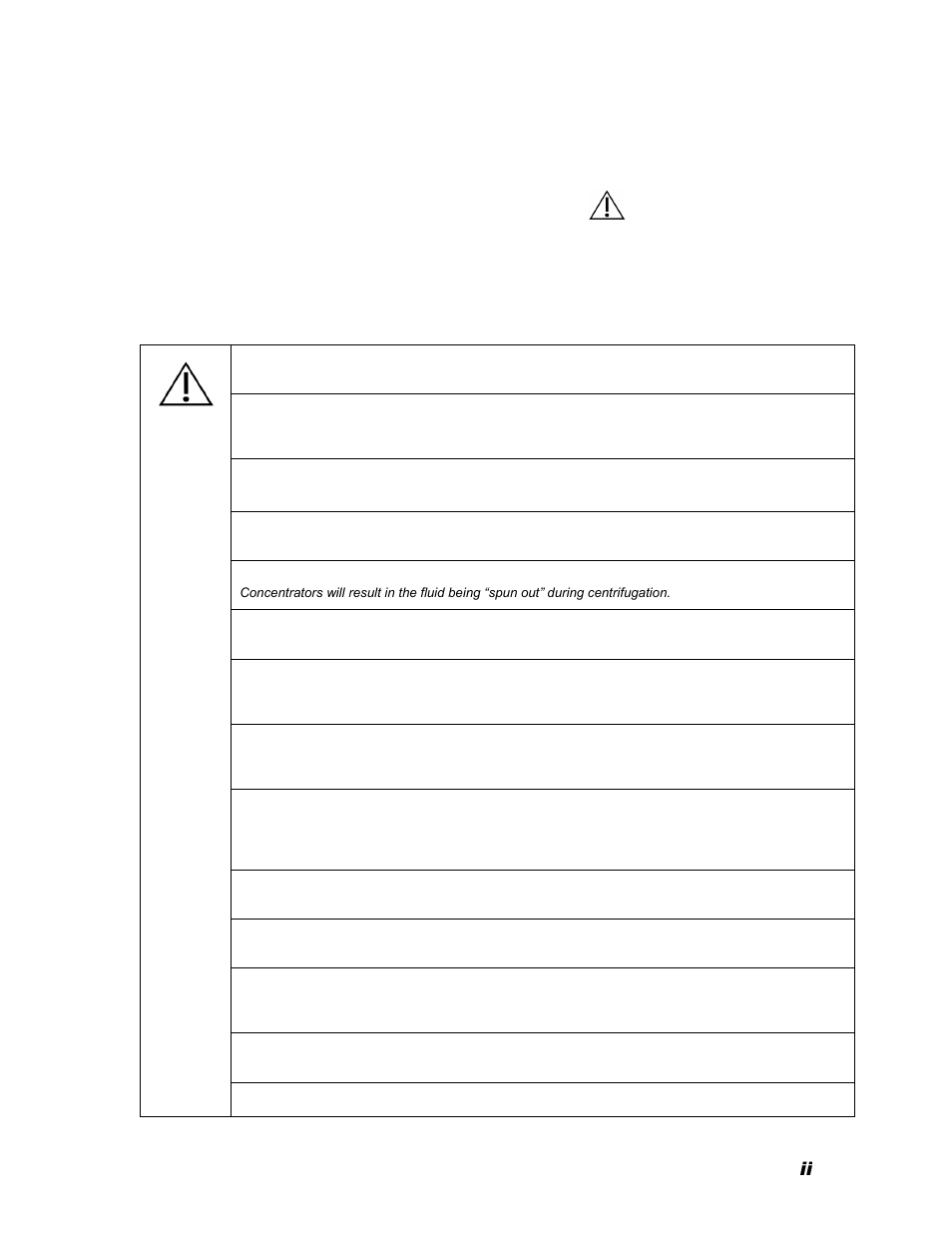 How to use this manual | Iris Sample Processing StatSpin® CytoFuge 12 Versatile Cytocentrifuge System User Manual | Page 4 / 21