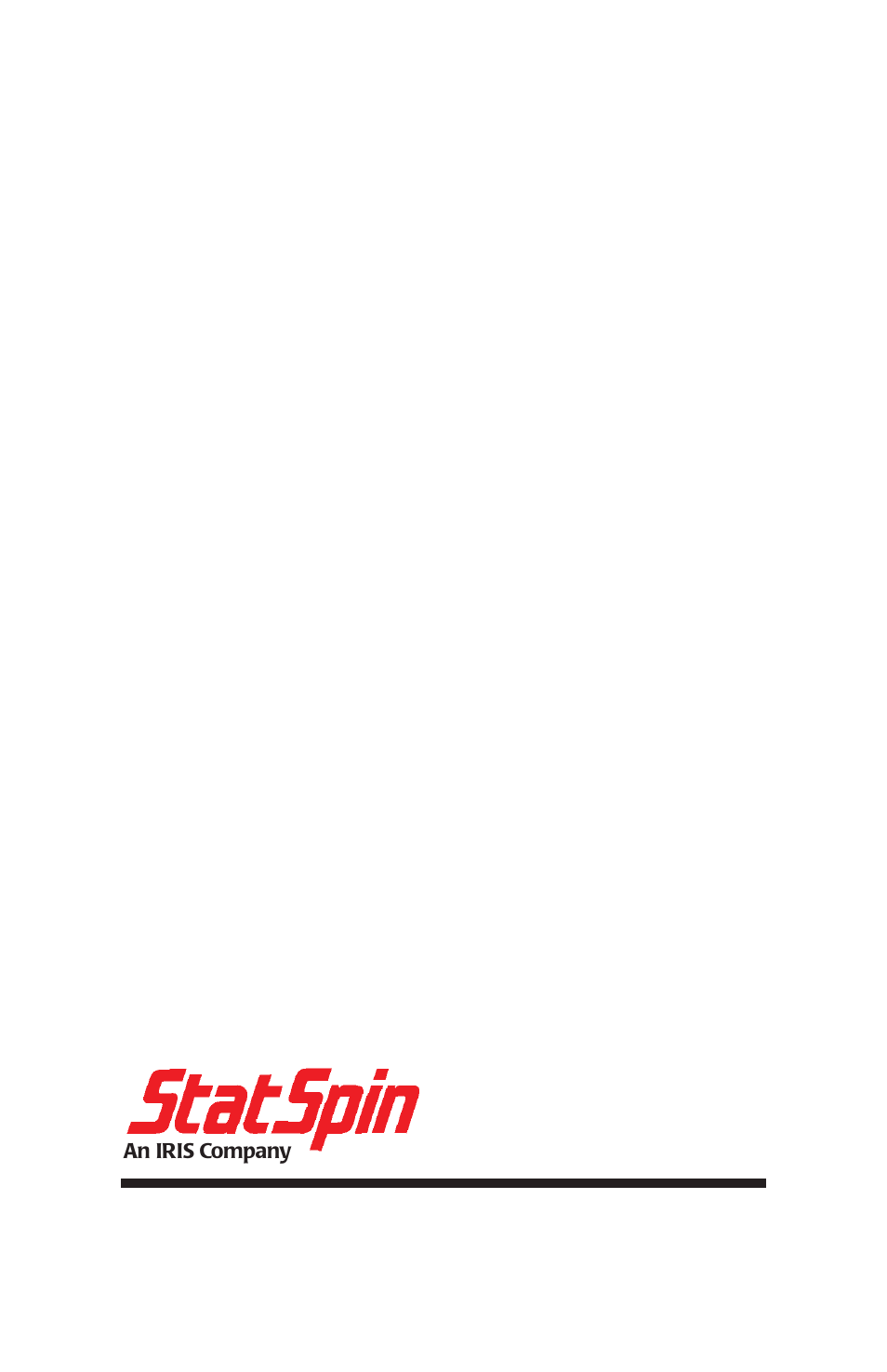 Iris Sample Processing StatSpin® CenSlide 2000 Urine Sediment Analysis System User Manual | Page 29 / 29