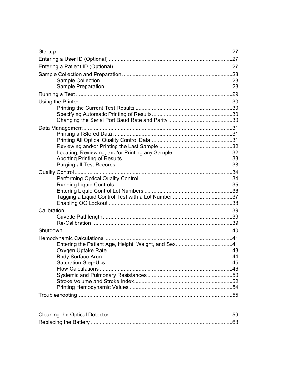 ITC Avoximeter 1000E Whole Blood Oximeter User Manual | Page 4 / 82