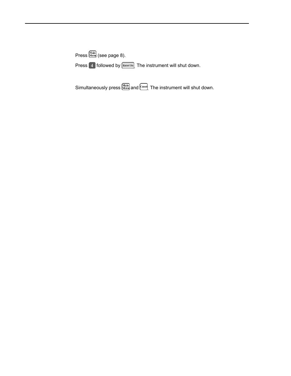 Shutdown | ITC Avoximeter 1000E Whole Blood Oximeter User Manual | Page 46 / 82