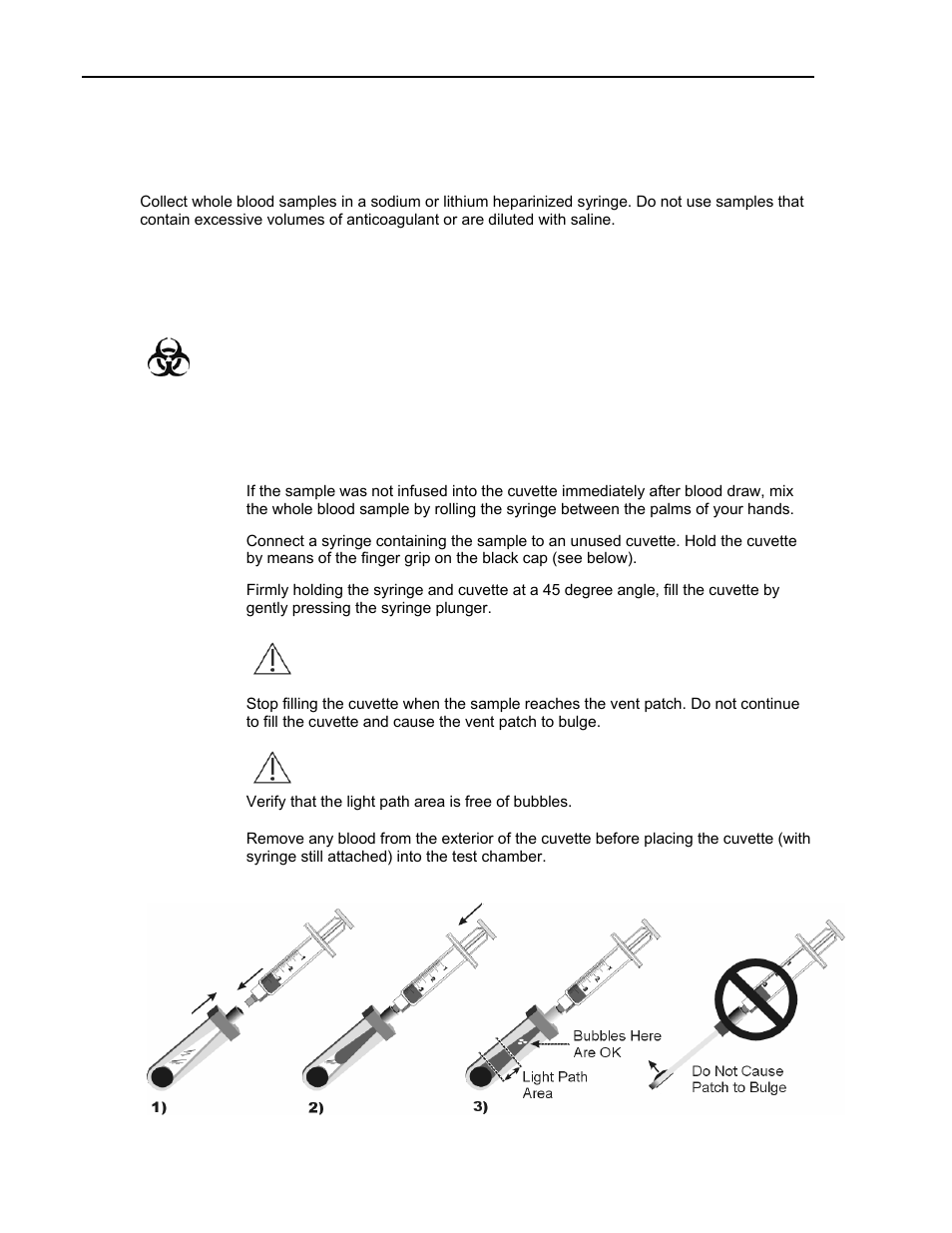 Sample collection and preparation, Sample collection, Sample preparation | And preparation | ITC Avoximeter 4000 Whole Blood CO-Oximeter User Manual | Page 40 / 78