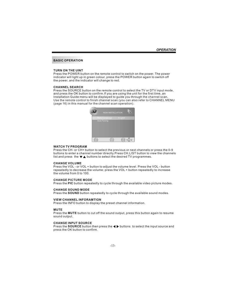 BUSH 19" LCD Tv IDLCD1904HD User Manual | Page 14 / 25