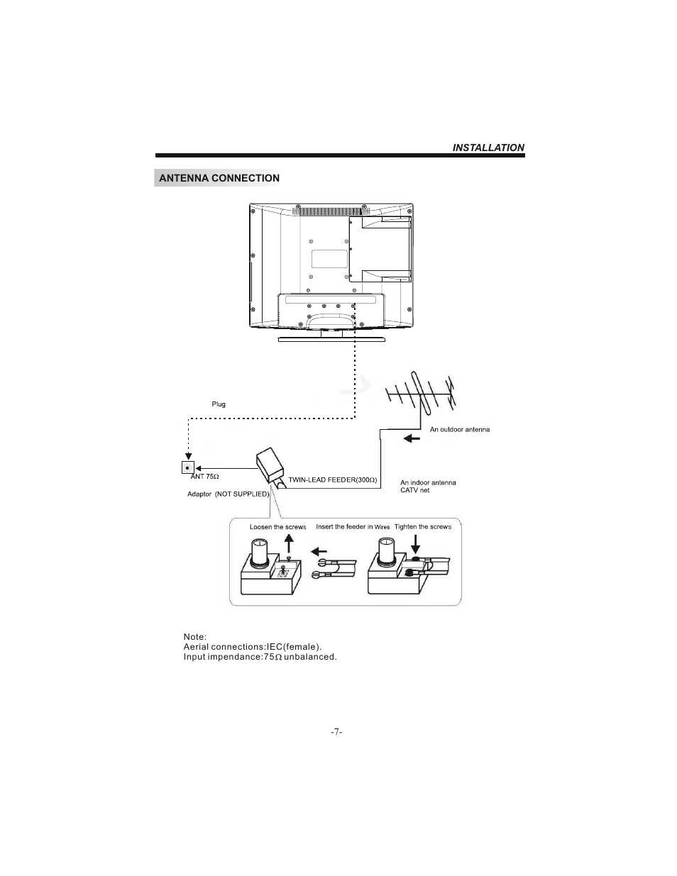 BUSH 19" LCD Tv IDLCD1904HD User Manual | Page 8 / 25