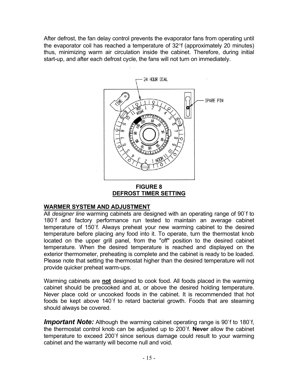 Bally Refrigerators/Freezers/Warmers User Manual | Page 17 / 36