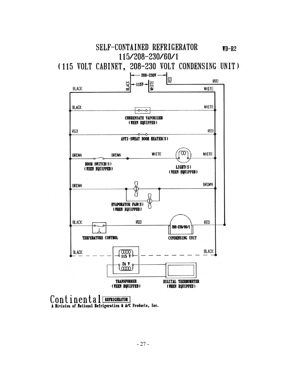 Bally Refrigerators/Freezers/Warmers User Manual | Page 29 / 36