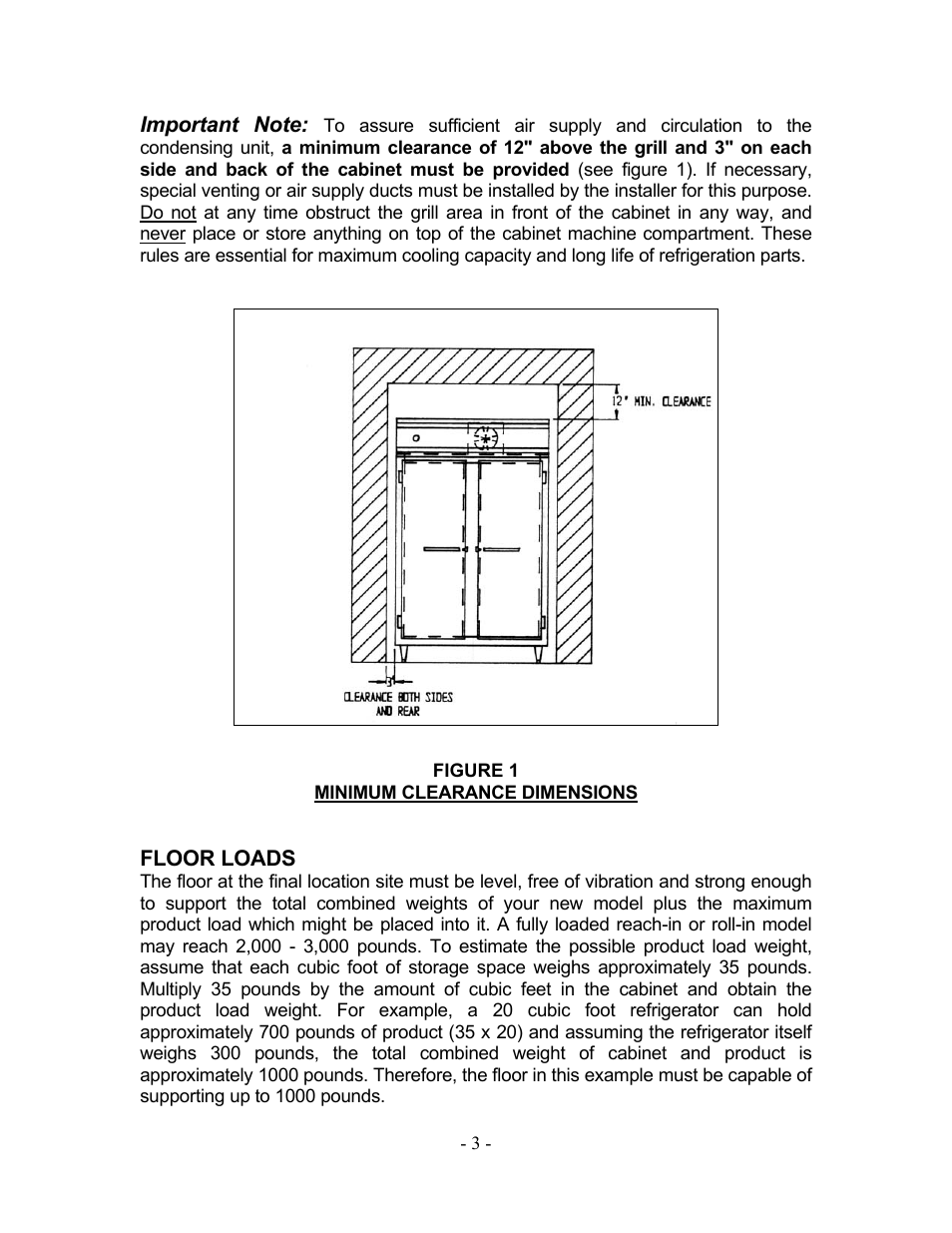 Bally Refrigerators/Freezers/Warmers User Manual | Page 5 / 36