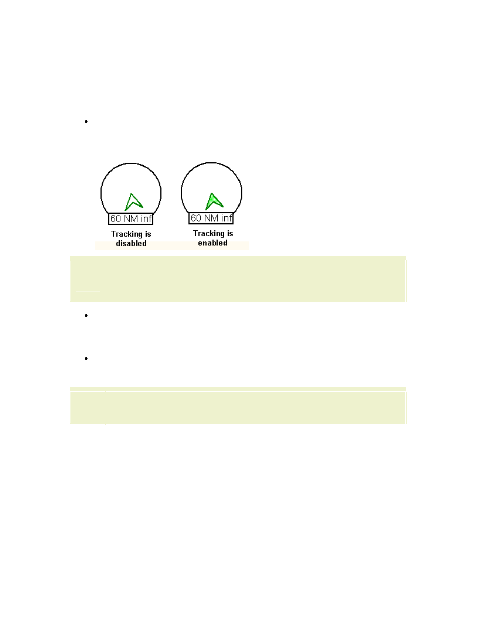 Interpreting the aircraft symbol, Suppressing the aircraft symbol, Current position indicator | Current, Position indicator | Jeppesen FliteDeck 3 User Manual | Page 106 / 270