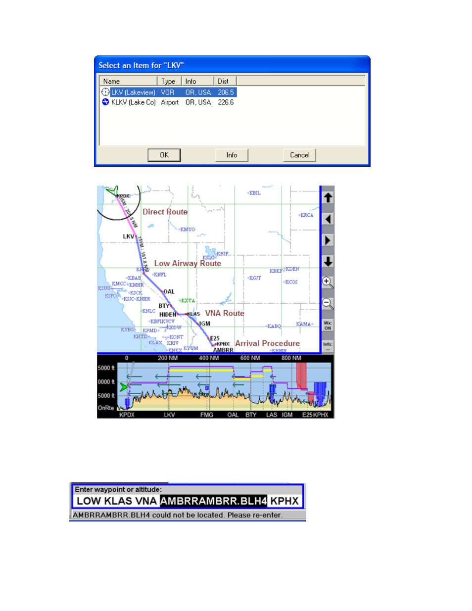 Error checking | Jeppesen FliteDeck 3 User Manual | Page 117 / 270