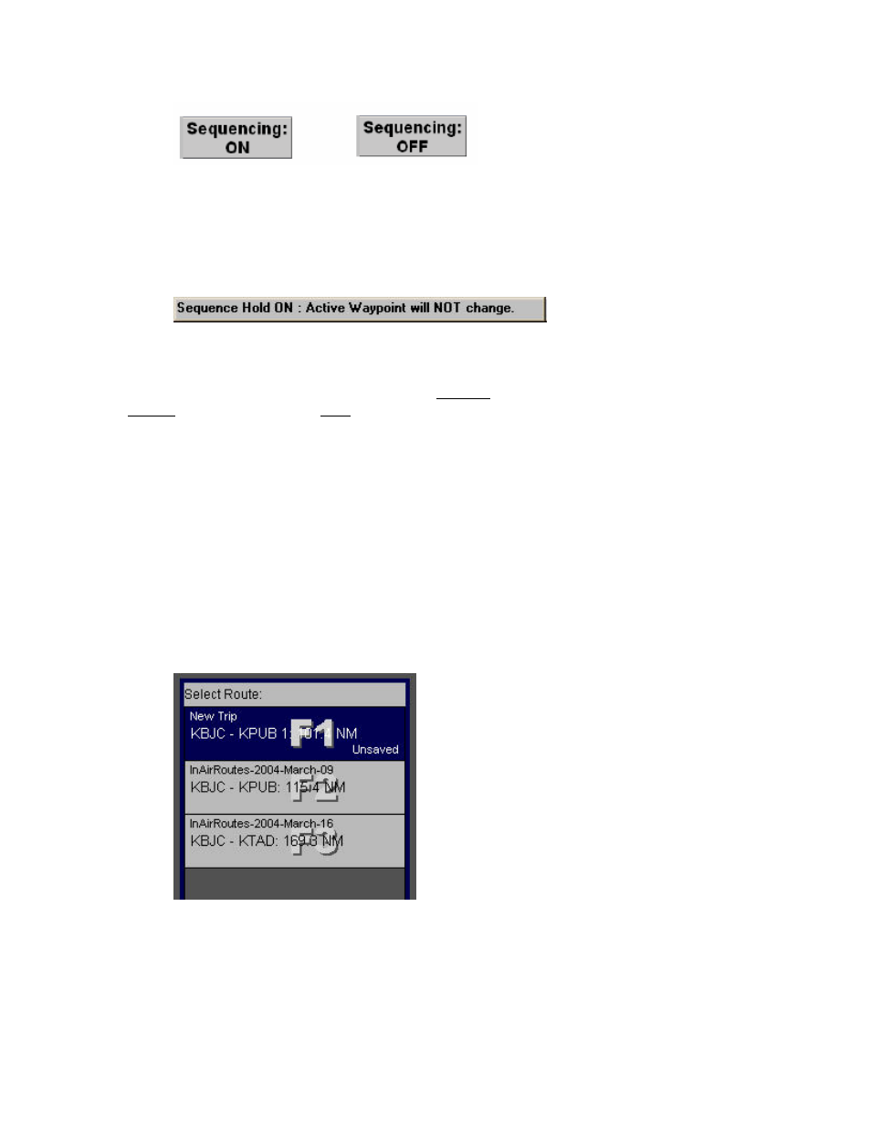 Saving a route | Jeppesen FliteDeck 3 User Manual | Page 138 / 270