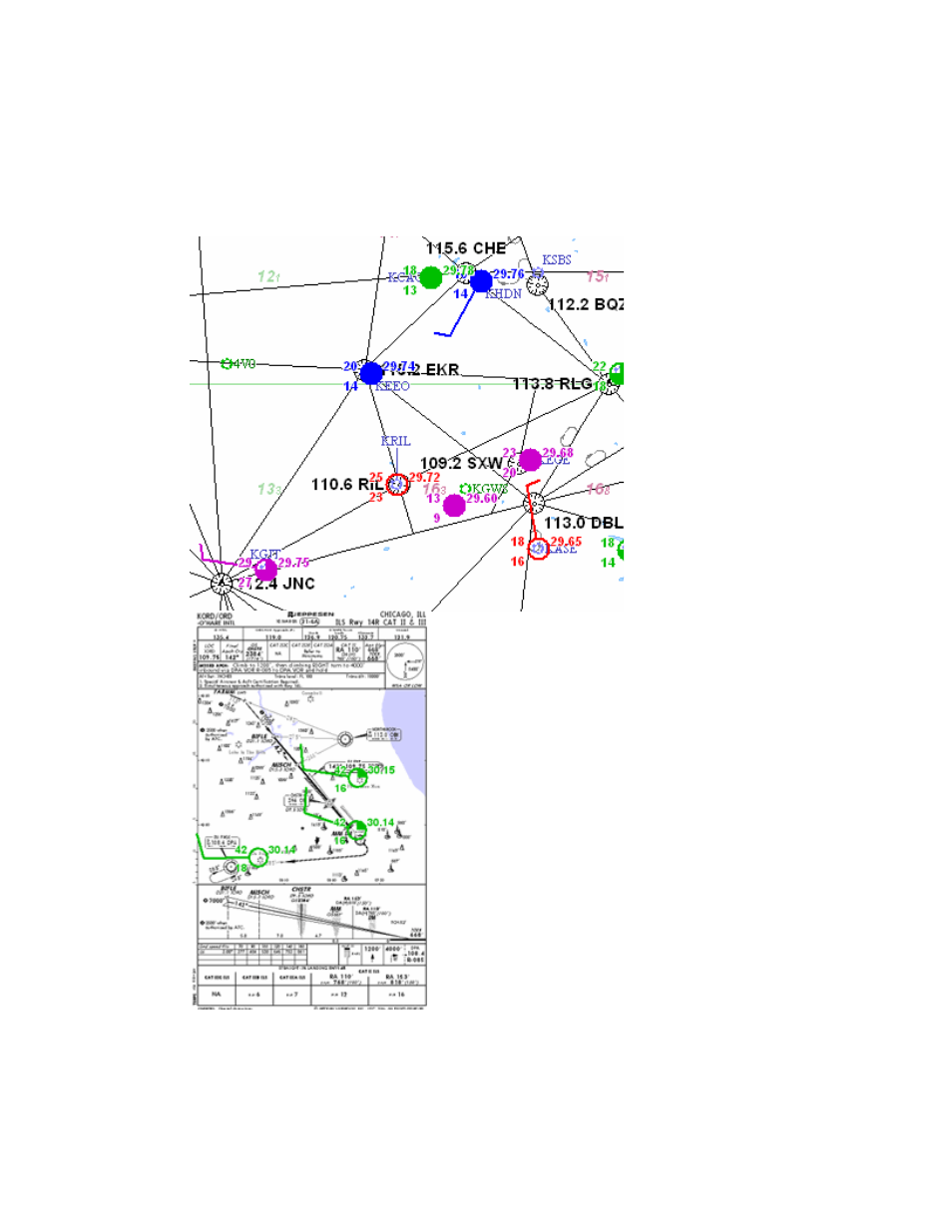 Legend and age of data | Jeppesen FliteDeck 3 User Manual | Page 215 / 270