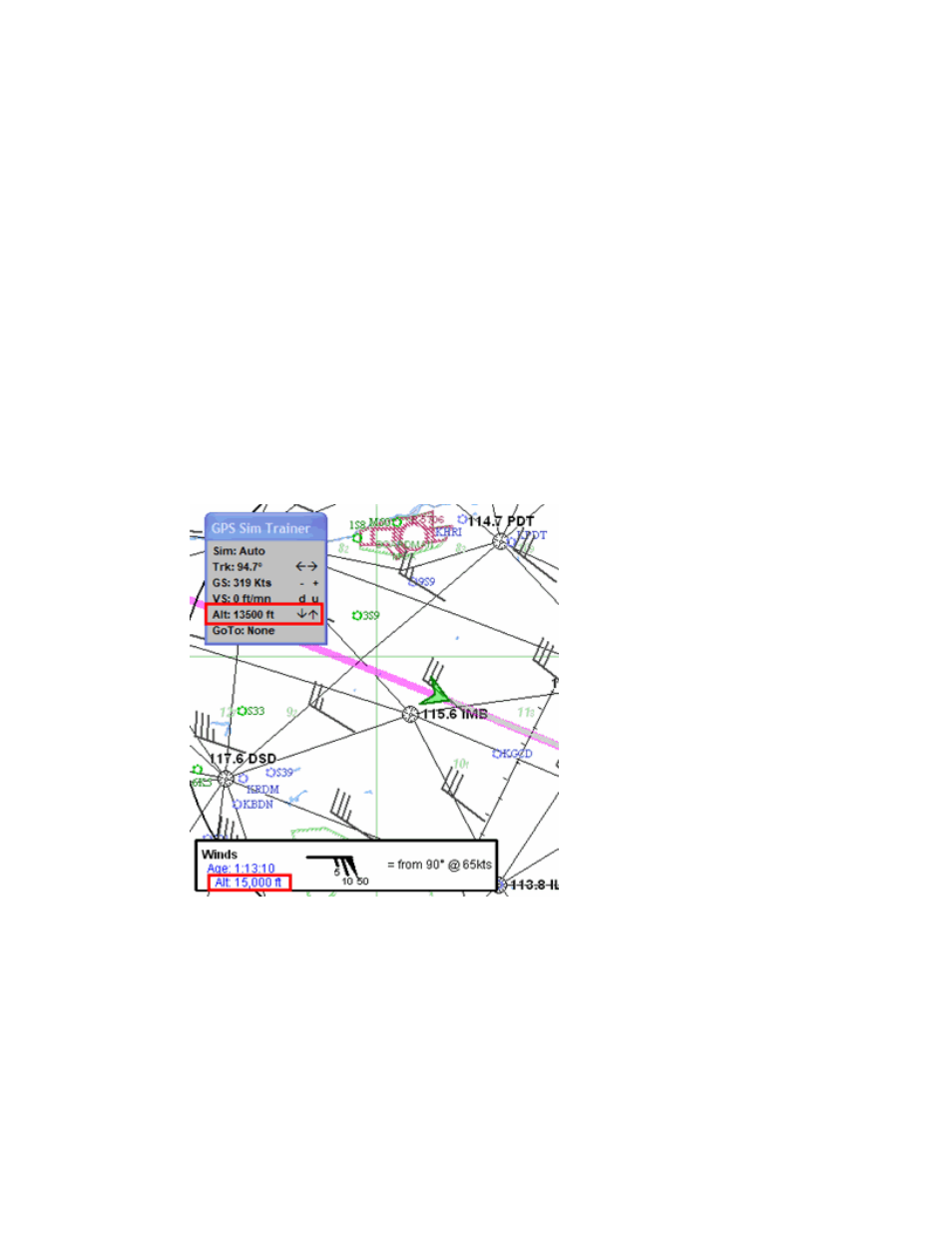 Winds overlay | Jeppesen FliteDeck 3 User Manual | Page 224 / 270