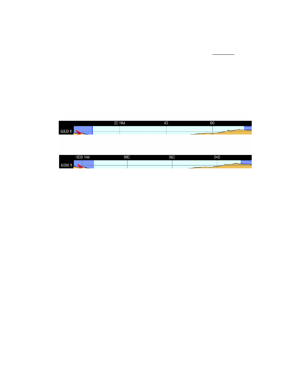 Vertical planning, Profile view display options, Minimum flying ground speed | Routes tab | Jeppesen FliteDeck 3 User Manual | Page 86 / 270