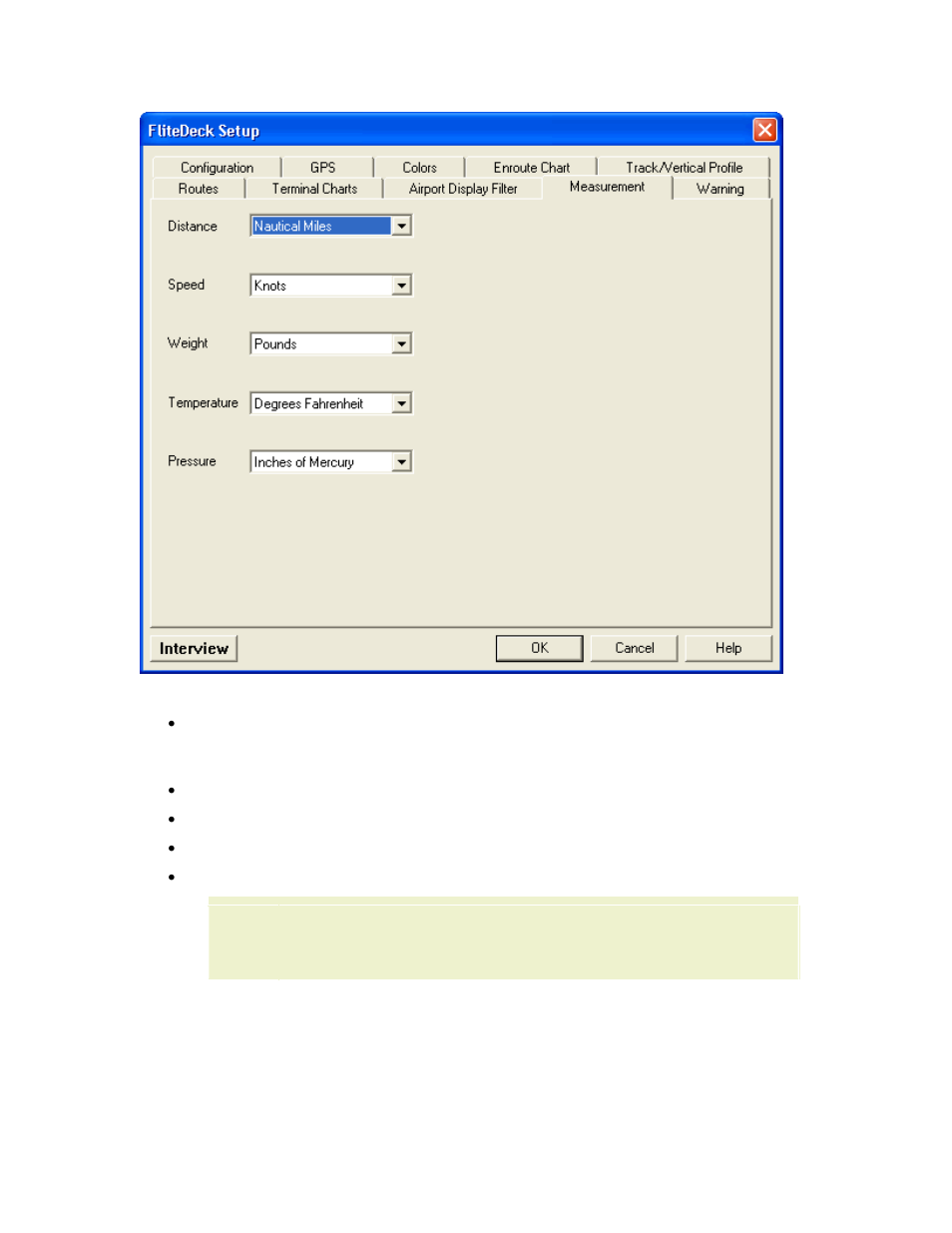 Warning tab | Jeppesen FliteDeck 3 User Manual | Page 92 / 270