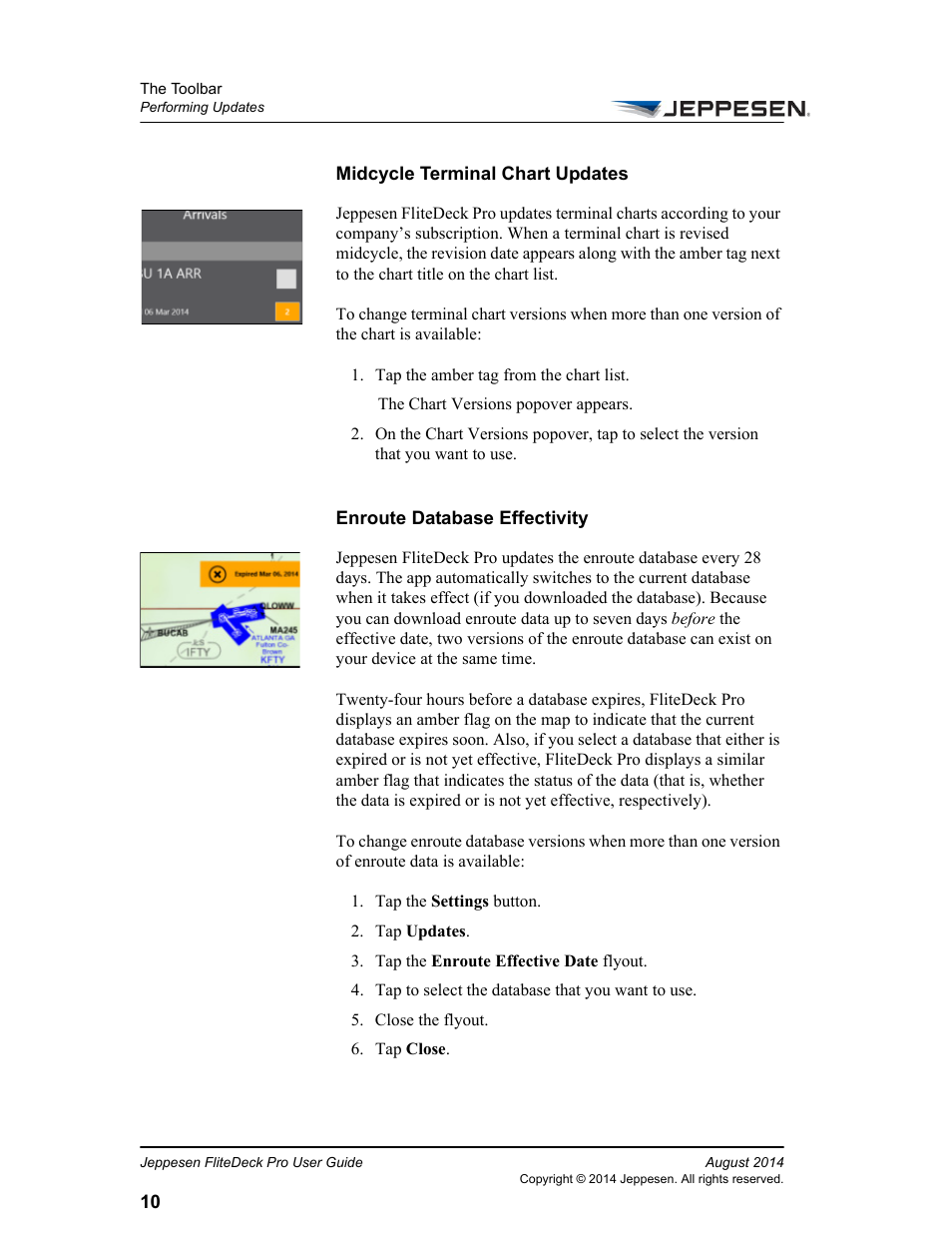 Jeppesen FliteDeck Pro 8 (Windows 8.1) User Manual | Page 15 / 40