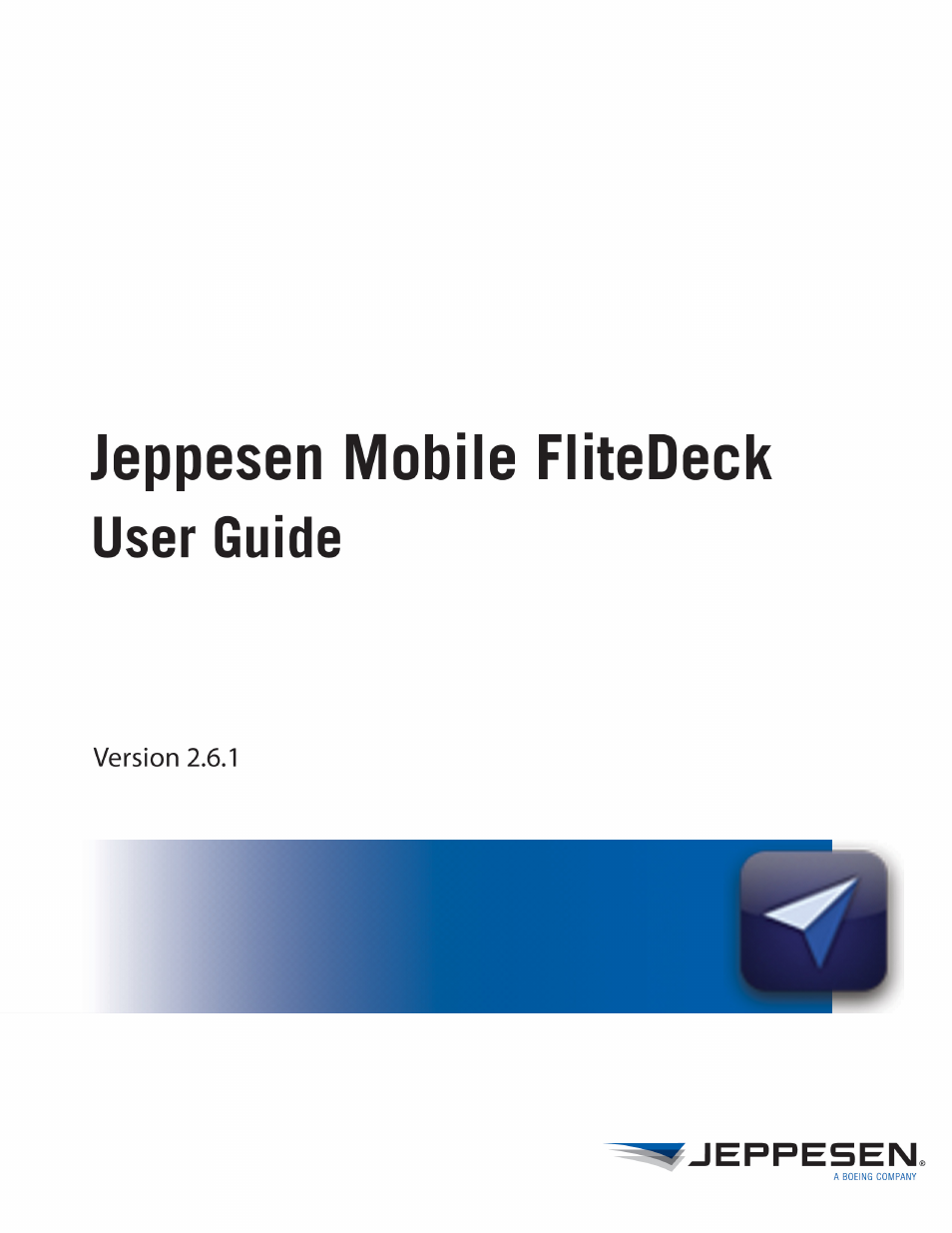 Jeppesen Mobile FliteDeck for iPad User Manual | 63 pages