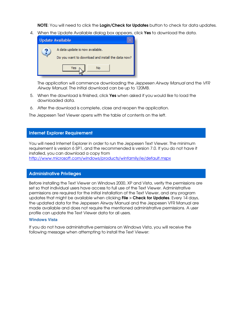 Jeppesen Text Viewer User Manual | Page 3 / 5