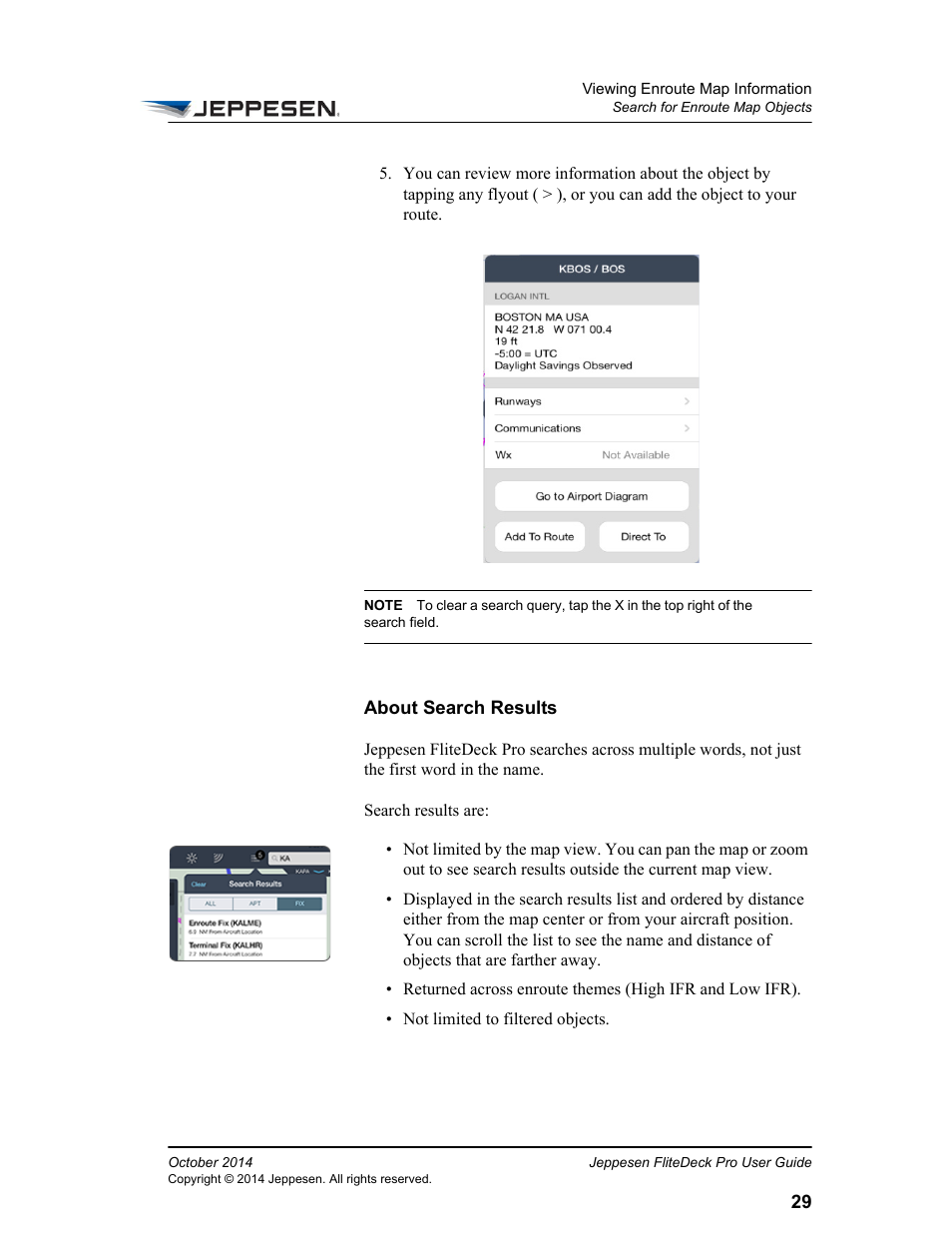 Jeppesen FliteDeck Pro (iOS) User Manual | Page 36 / 59