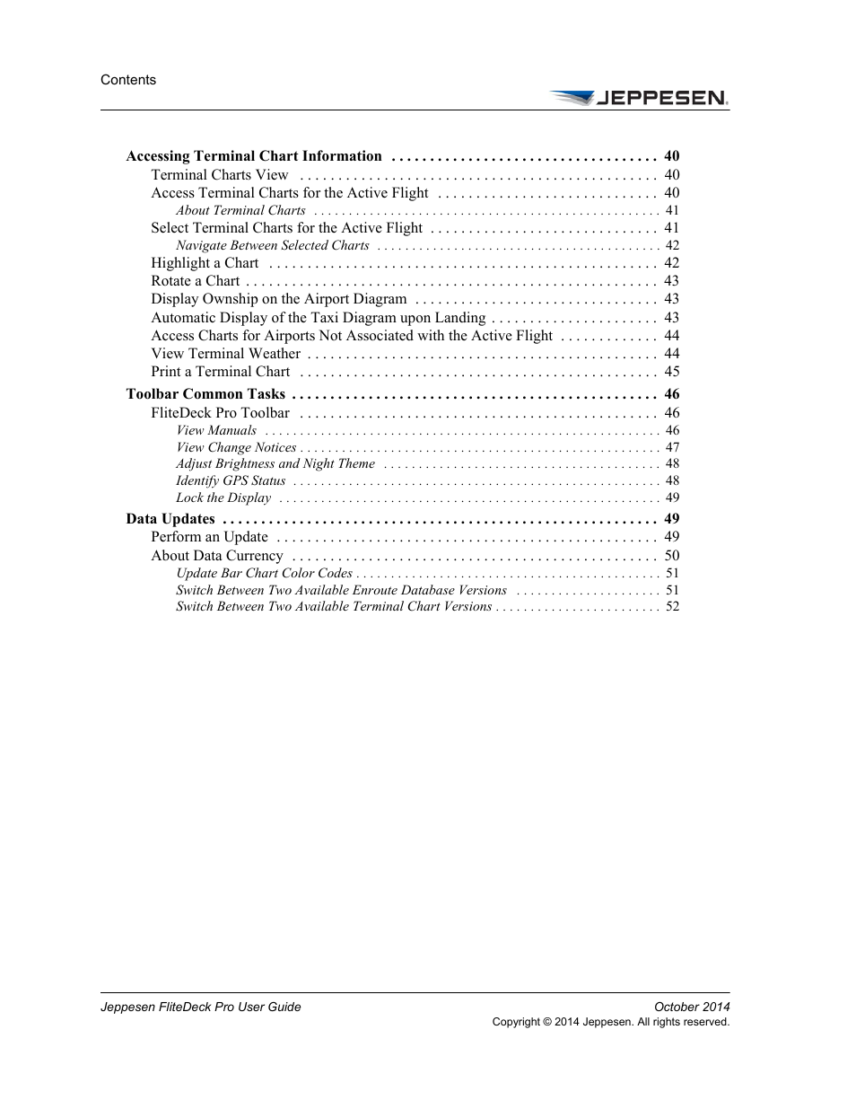 Jeppesen FliteDeck Pro (iOS) User Manual | Page 7 / 59